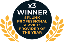 x3 winner splunk ps provider of the year
