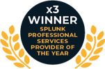 x3 winner splunk ps provider of the year